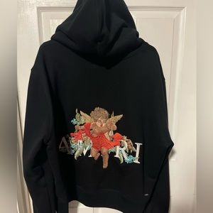 Amiri Embroidered Cherub Hoodie